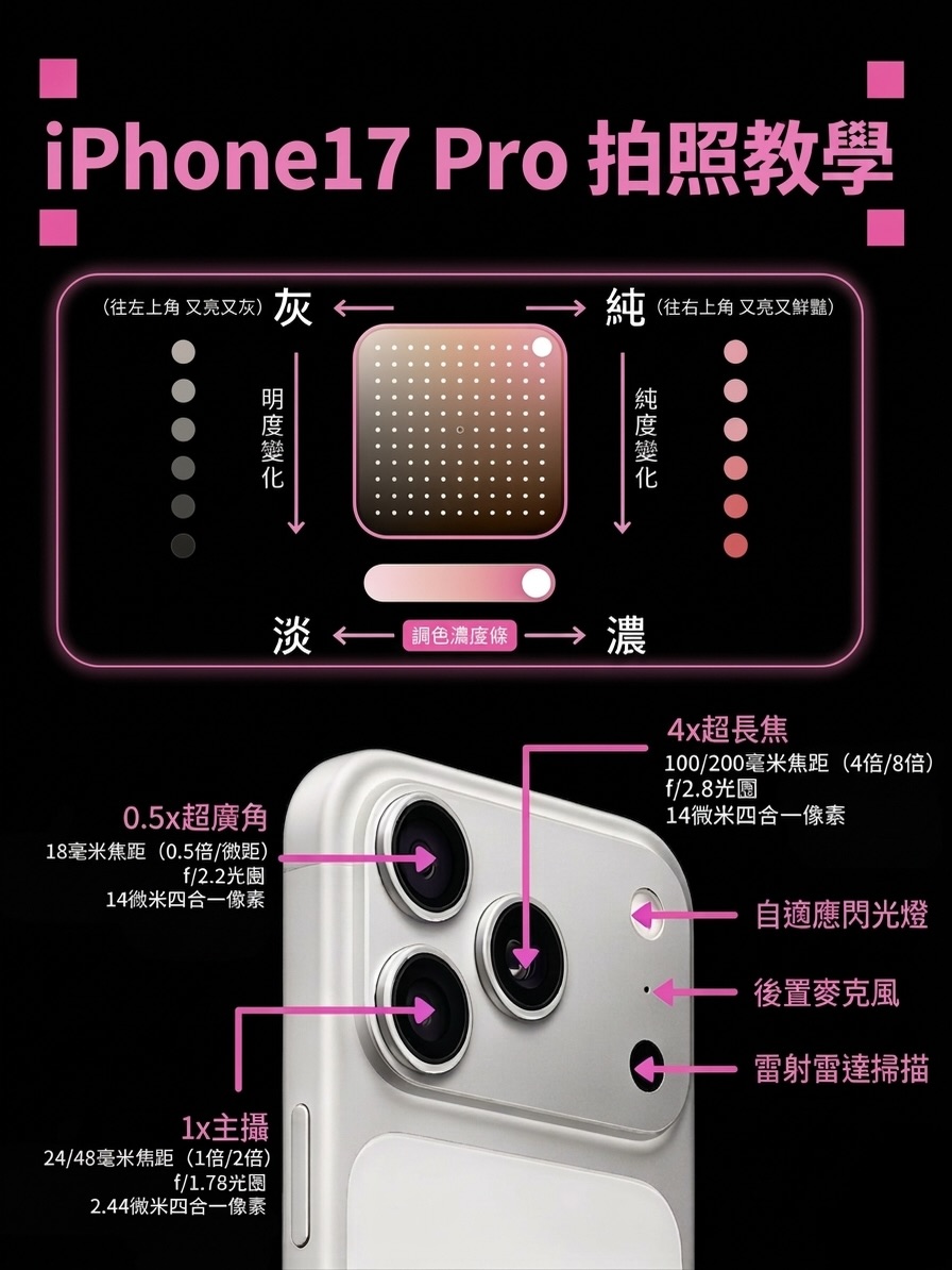 iPhone 17拍照設置完整教學！